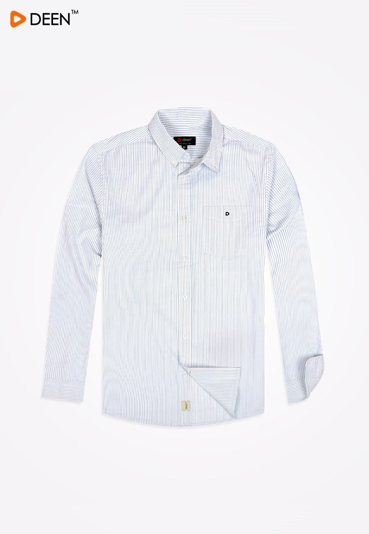 DEEN-White-Railroad-Stripe-Poplin-Shirt-22-Regular-Fit-10-Feb-2024-1